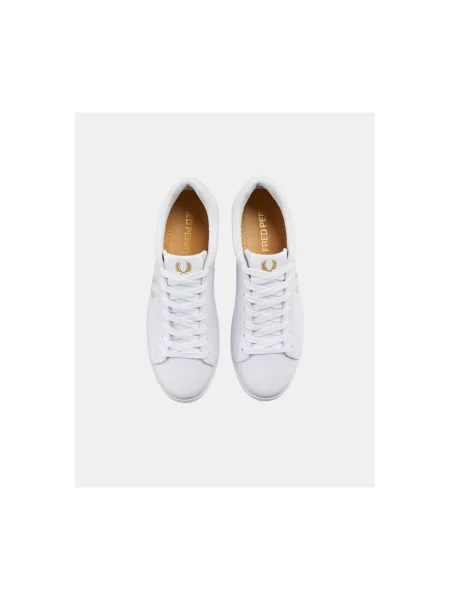Pantofi Fred Perry alb