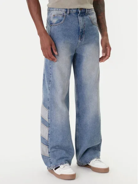 Jeans adidas Denim Pants Indigo Denim 32 modré