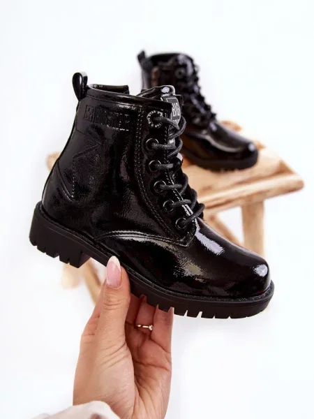 Gyerek csizma Big Star Shoes fekete