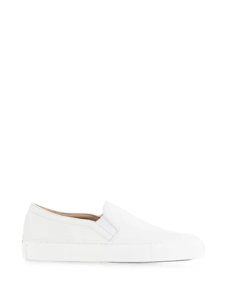 Chiloți Brightway din piele slip-on alb