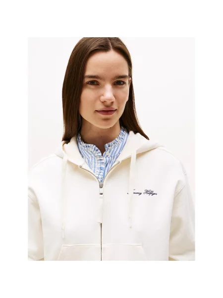 Mikina Tommy Hilfiger béžová