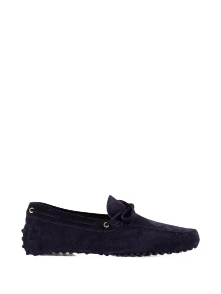 Pantofi loafer Aurélien din piele de căprioară albastru