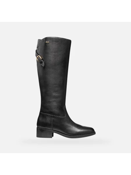 Geox Cizme lungi riding D Camexia Np Abx negru