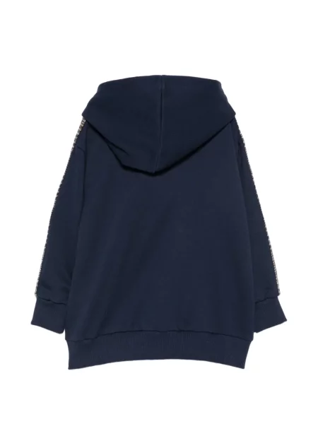 Bluza z kapturem dziecięca Etro niebieska
