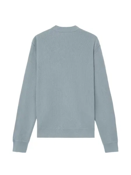 Плетен пуловер Stone Island камъни синьо