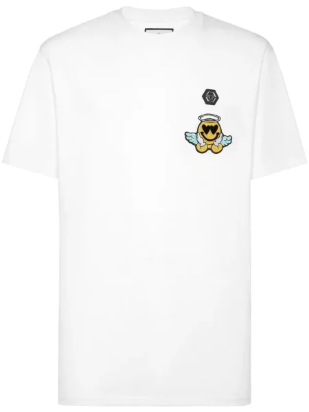 Tricou Philipp Plein alb