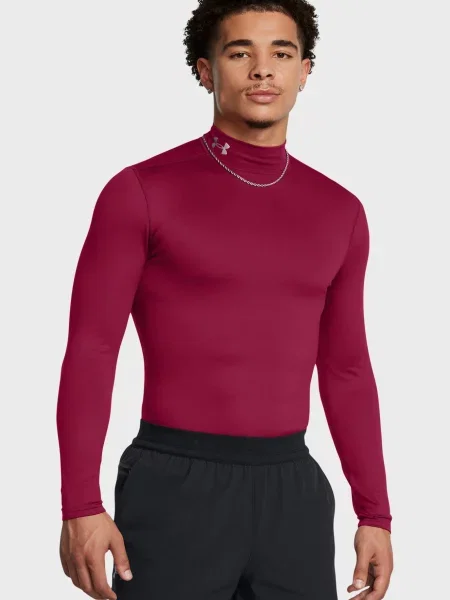 Лонгслів Under Armour бордовий