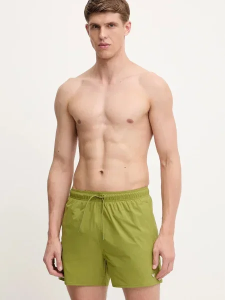 Плувни шорти Emporio Armani Underwear синьо