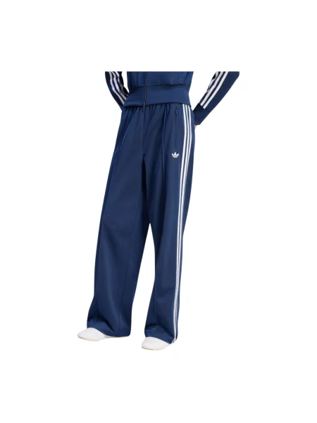 Spodnie dresowe adidas Firebird Loose Tracksuit Pants Night Indigo/ White XS niebieskie