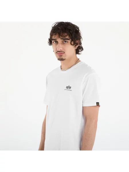 Tričko Alpha Industries biela