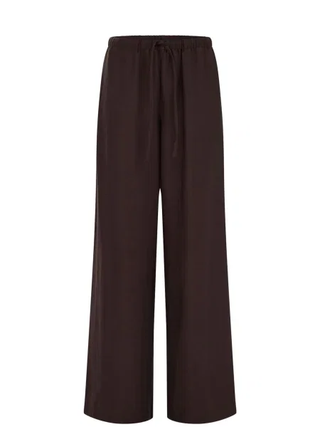 WE Fashion Pantaloni închis maro