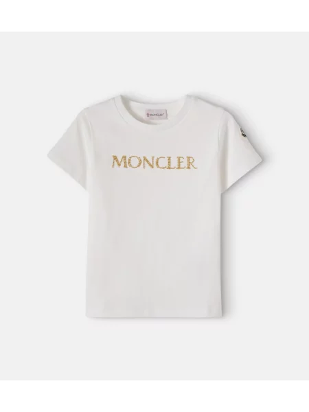 Gyerek póló Moncler Enfant fehér