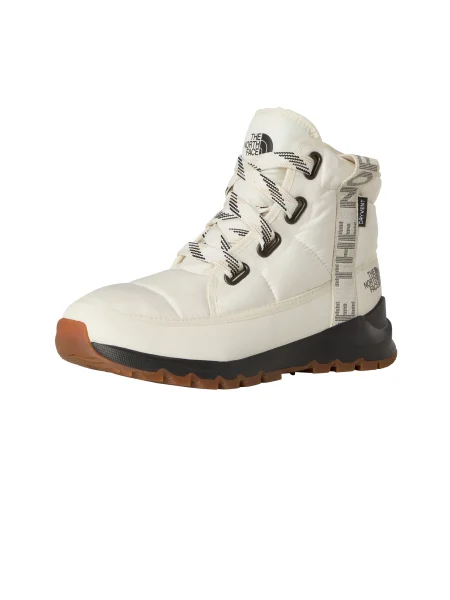 THE NORTH FACE Šnurovacie členkové čižmy Thermoball čierna biela