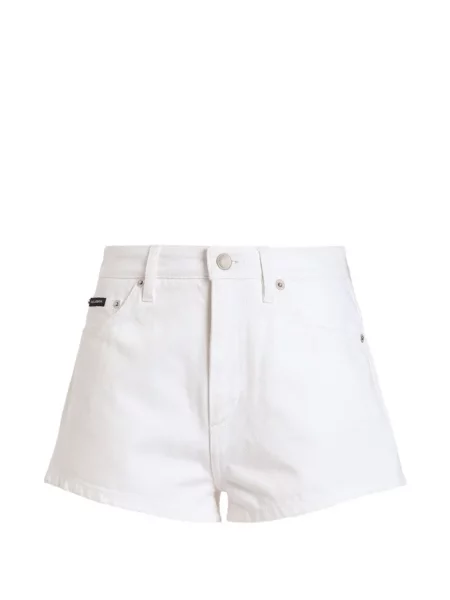 Pantaloni scurți din denim Dolce & Gabbana alb