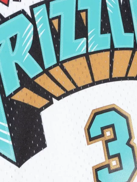 Елек Mitchell & Ness с принт бяло