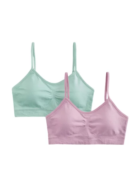 Next Sutien mentă / roz eozină verde
