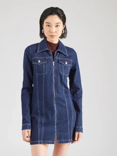 Miss Selfridge Rochie denim albastru