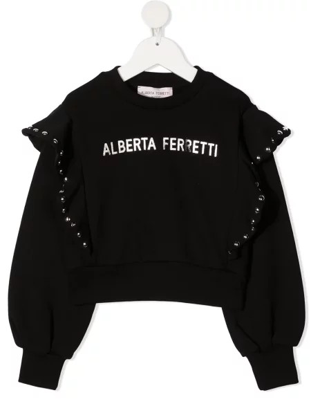 Bluza dziecięca Alberta Ferretti czarna