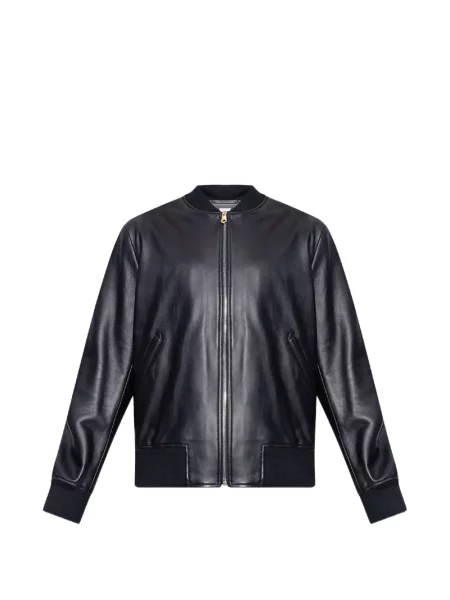 Geanta de piele Paul Smith negru