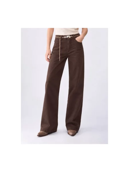 Pantaloni Liu Jo maro