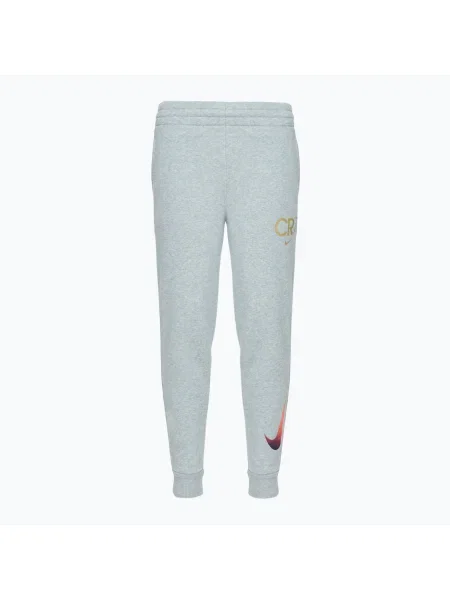 Pantaloni pentru copii Nike Club Fleece light smoke grey / heather / metallic gold gri