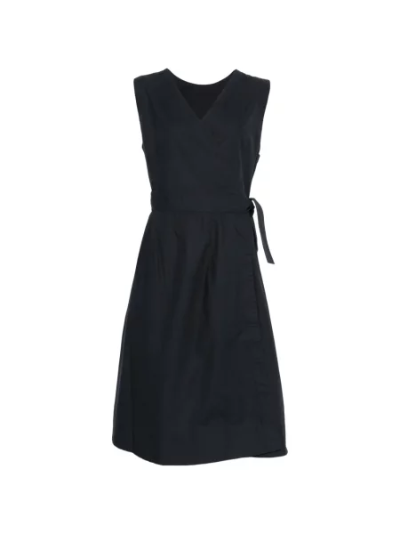 Rochie midi Mhl By Margaret Howell cu decolteu în V până la genunchi de costum albastru