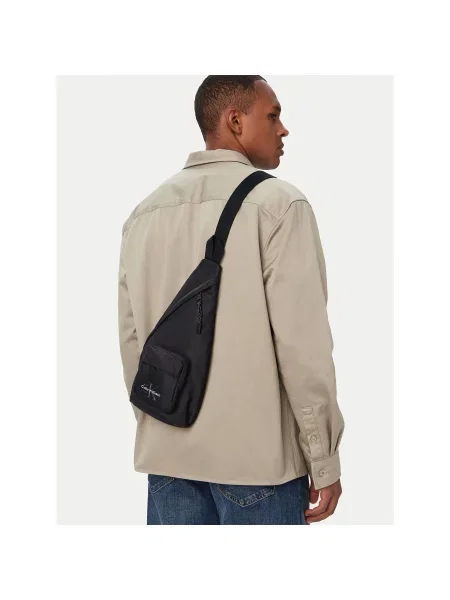 Geantă Calvin Klein Bold N/s Sling Black Universal negru