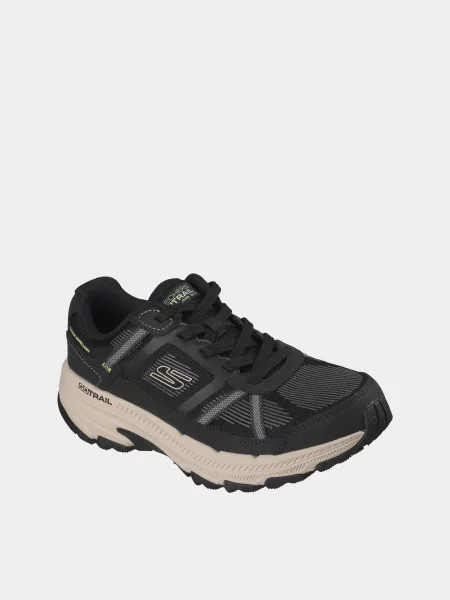 Кожаные кроссовки для бега Skechers черные
