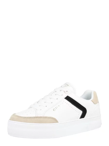 Sneakerși Guess alb