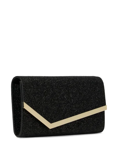 Geantă plic Jimmy Choo negru