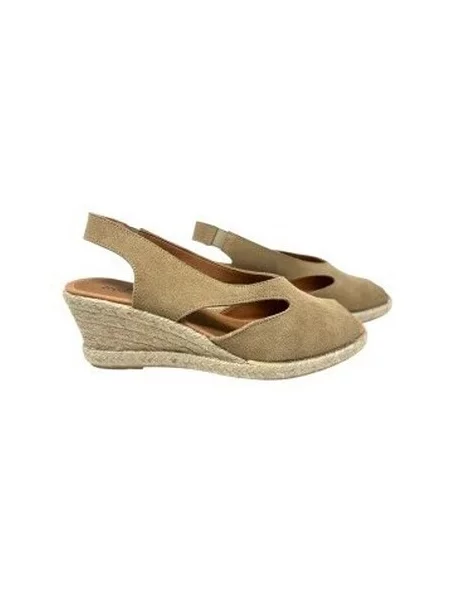 Espadrilky Cm Calzamur hnedá