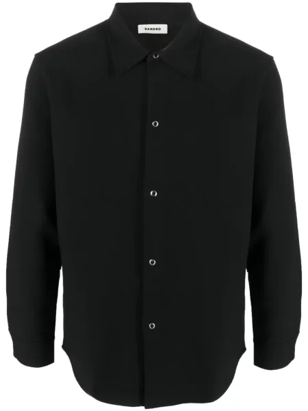 Cămașă Sandro clasică negru
