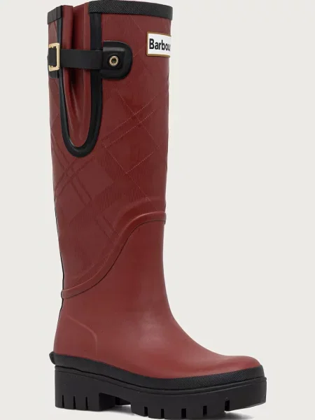 Barbour gumáky dámske Leighton červená
