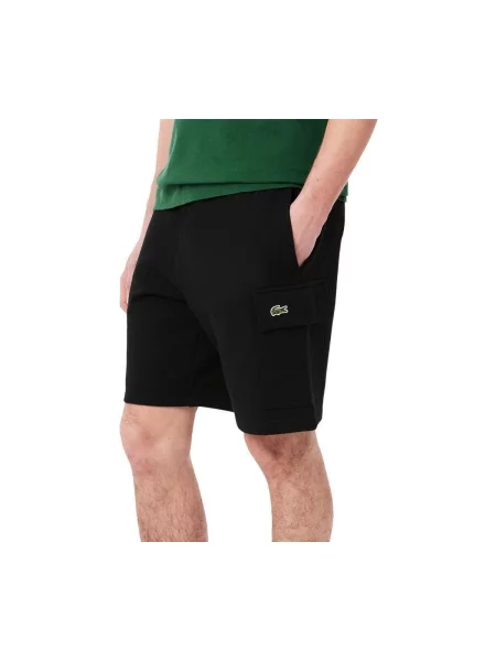 Kratke hlače Lacoste crna