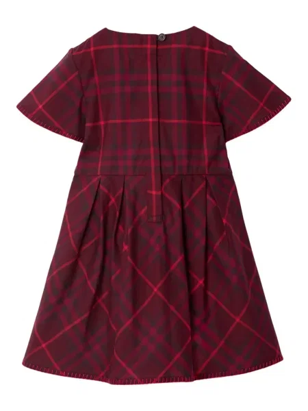 Sukienka dziecięca Burberry czerwona