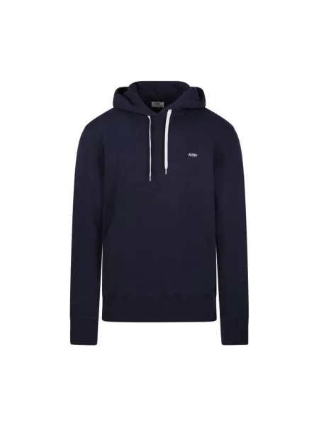 Bluza z kapturem Autry z kapturem z dżerseju niebieska