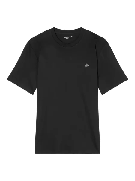 Tricou polo Marc O'polo cu broderie negru
