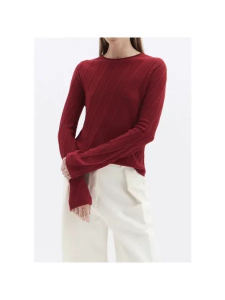 Sweter Max Mara wełniany czerwony