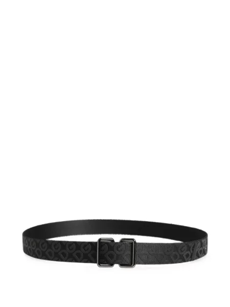 Cu centură curea Dolce & Gabbana din jacard negru