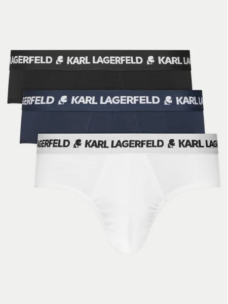 KARL LAGERFELD Комплект 3 чифта слипове Цветен