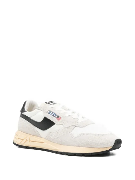 Sneakerși Autry din piele de căprioară negru