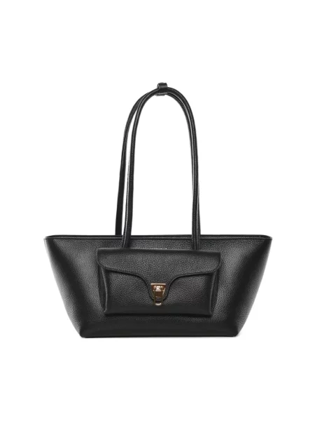 Coccinelle Torba Na Ramię Double Beat schwarz czarna