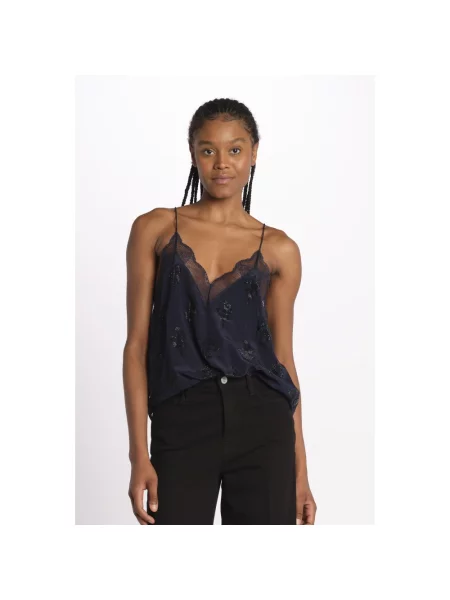 Top Zadig & Voltaire niebieski