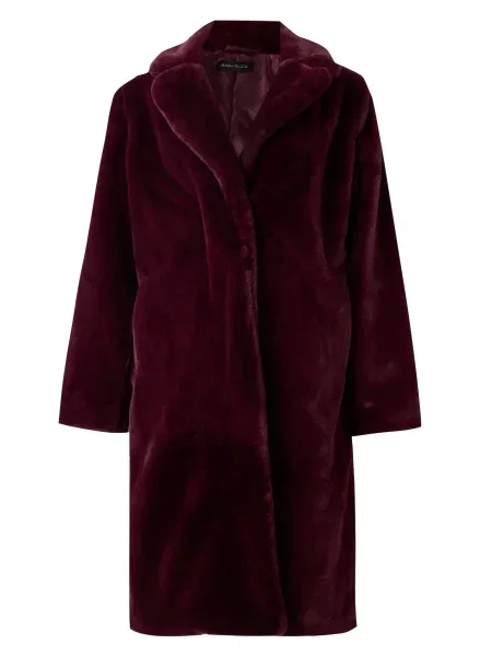 Anna Field Palton de iarnă Classic bordeaux roșu