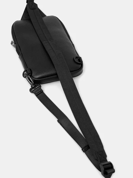 Crossbody táska Armani Exchange fekete