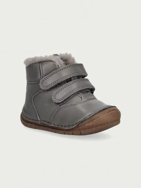 Froddo gyerek bőr téli cipő PAIX UP WINTER szürke