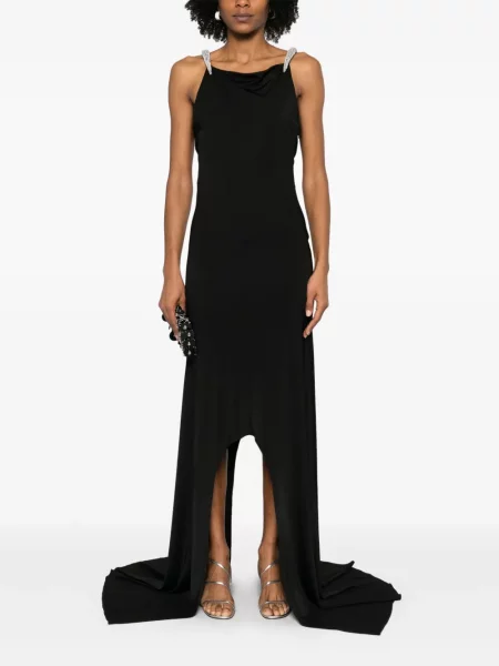 Rochie David Koma de cristal negru