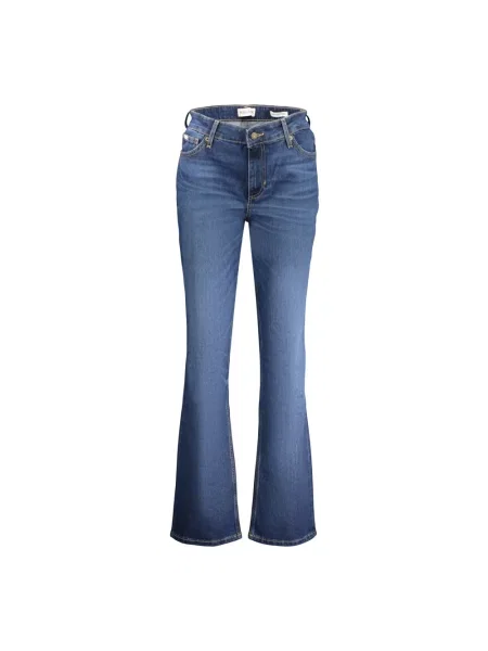 Jeansy straight leg Guess niebieskie