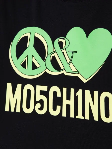 Топ Moschino черный