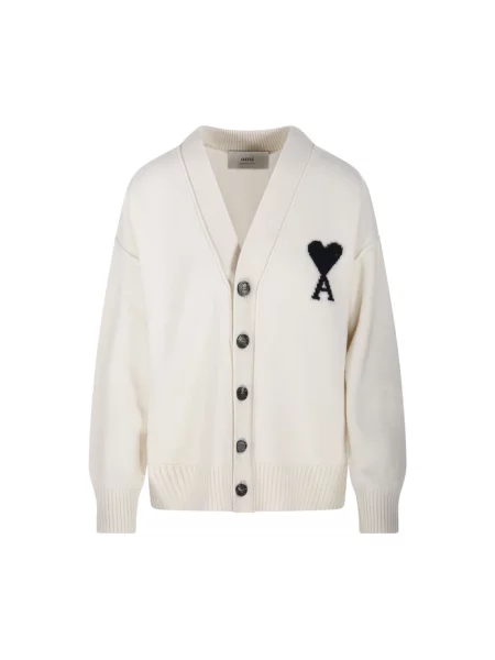 Sweter Ami Paris biały